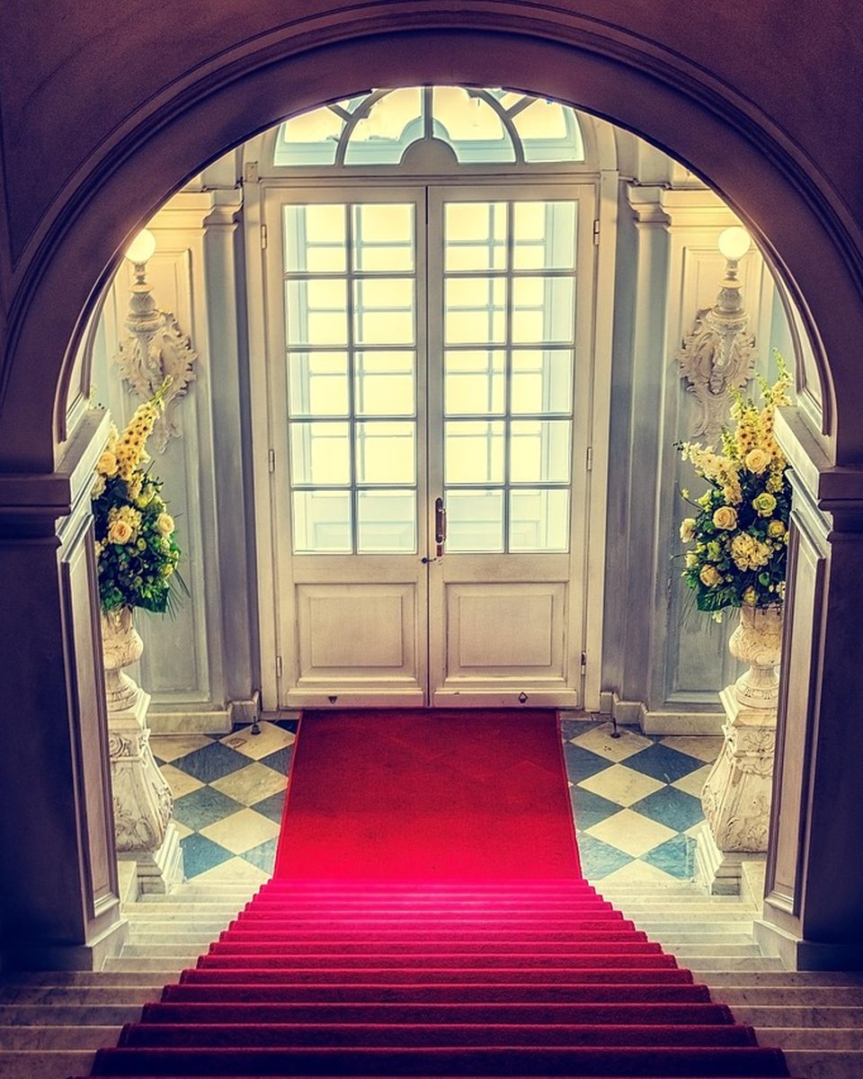 The kauri staircase in the main hall at White Heath